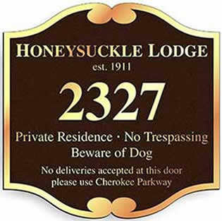 3D-bronze sign, 3D-custom bronze sign